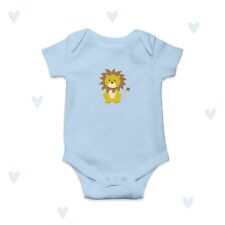 Leone Baby Grow ricamato