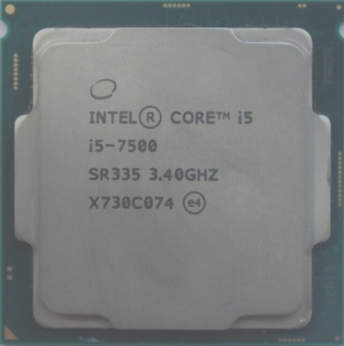 Processore intel core 7500 - processore,