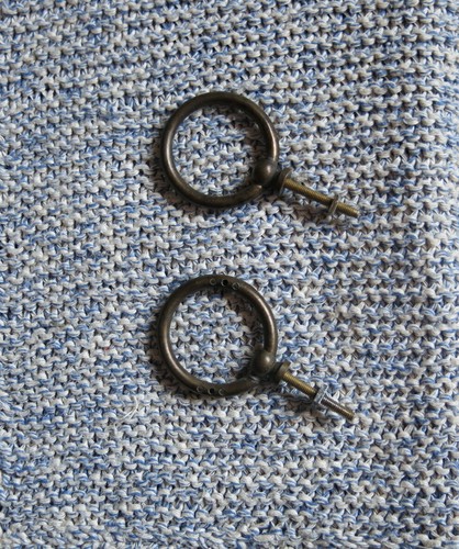 Vecchie maniglie ottone - 2,