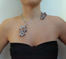 Collana rigida donna fatta - , a