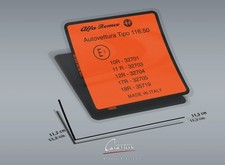 ADESIVO OMOLOGAZIONE ALFA