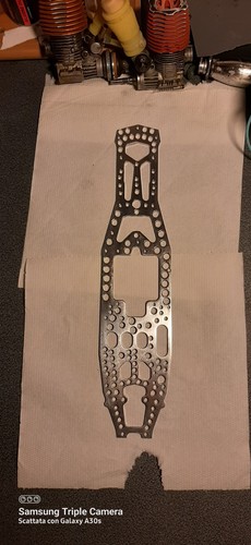 Serpent 710 telaio - telaio, mm