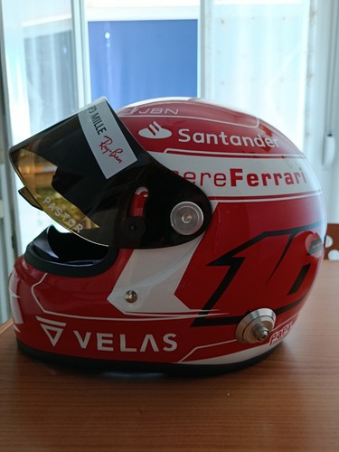 Helmet casco leclerc - f1,