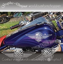 2 ADESIVI DECAL STICKERS MOTO