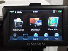 Garmin Fleet 590, mappe a vita