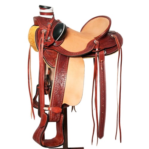 Sella western wade vera pelle - sella,
