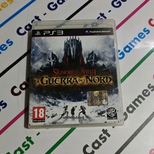 PS3 IL SIGNORE DEGLI ANELLI LA GUERRA DEL NORD PLAYSTATION 3 ITALIANO COME NUOVO
