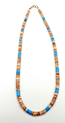 Voluta shell heishi - voluta, sterling