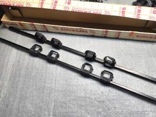 Coppia Barre Portasci Universali 20x15mm SUPERAUTO Originali Auto Epoca L 110 cm