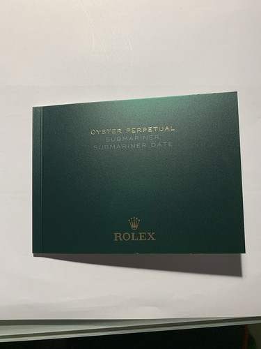 Libretto rolex submariner 2020 - submariner,
