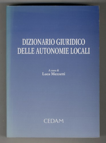 Dizionario giuridico delle
