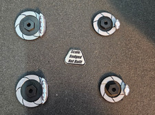 Pinze freno argento Tamiya