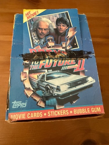 1989 topps back the future - the,