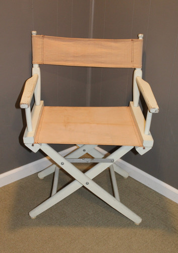 Sedia direttrice vintage legno - sedia,