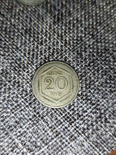 Centesimi esagono 1919 - centesimi,