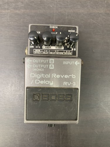 Boss digital reverb delay - boss, rv-3