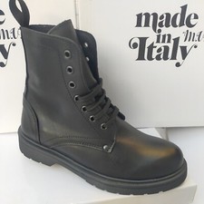 STIVALI DONNA ANFIBI PELLE