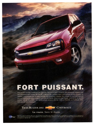 2002 chevrolet trailblazer - 2002,