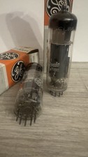 NOS GE / Mullard 6GW8 ECL86 coppia tubi audio Blackburn abbinati