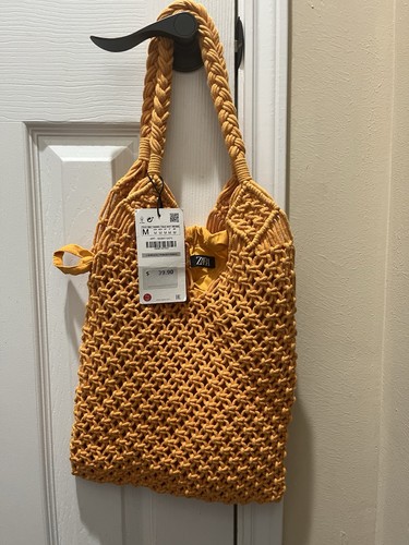 Borsa media zara maglia - borsa,