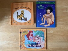 Set Of 3 Disney Hardback Kids