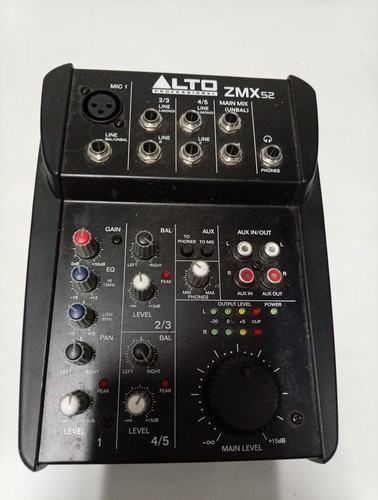 Mixer alto zmx52 canali - alto,