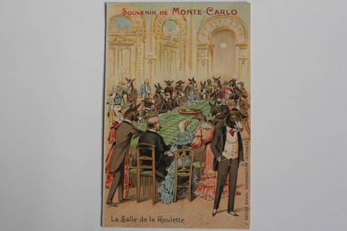 Cpa monaco souvenir - monaco,