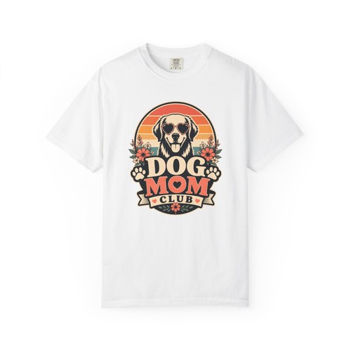 Maglietta dog mom club - dog,