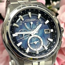 Orologio Solare Radiocomandato Citizen Attesa AT9098-51L Doppio Volo Diretto