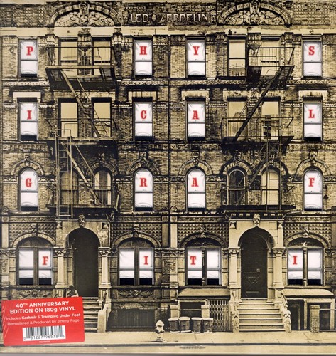 Led zeppelin physical - led, graffiti