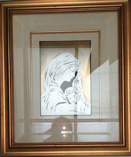 Quadro maria gesù bambino - quadro,