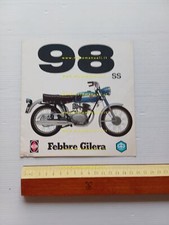 Gilera 98 SS 1972 depliant