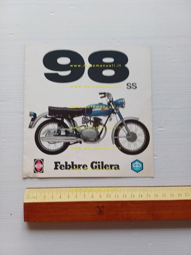 Gilera 1972 depliant - gilera,