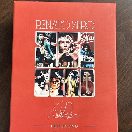 Renato zero box - zero, dvd