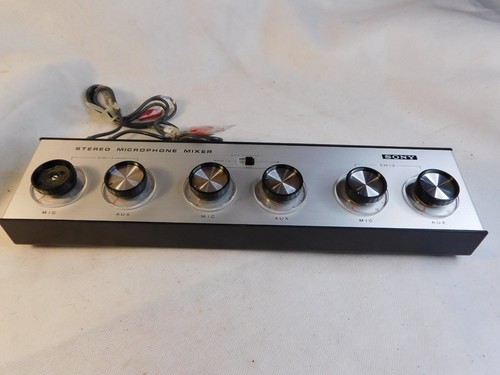 Mixer microfono stereo sony - mixer,