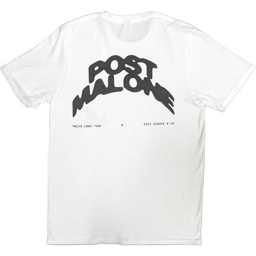 Shirt post malone - logo, curvo