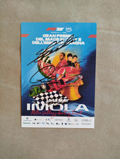 Cartolina celebrativa del GP Imola 2025 con autografi - F1