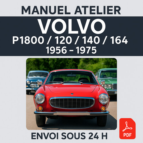 Manuel atelier volvo p1800 - manuel,