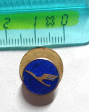 VECCHIA SPILLA DA GIACCA PINS PILOTA COMPAGNIA AEREA LUFTHANSA NUMERATA