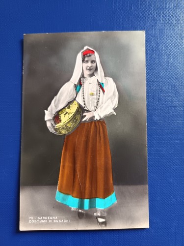 287a cartolina costume - 287a, di