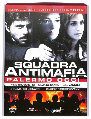 Dvd squadra antimafia - antimafia, palermo