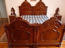 Camera antica inserti radica letto matrim. 2 como’  2 specchiere 2 comodini  