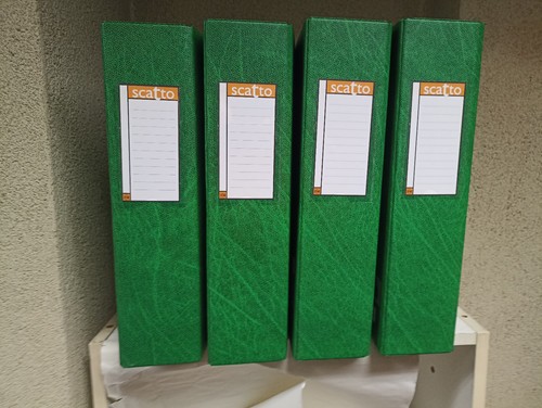 Scatola archivio scatto colore - scatto,