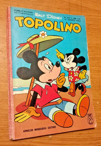Topolino libretto 455 16 - -,