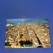 CHIOGGIA VEDUTA AEREA - CARTOLINA  - A COLORI