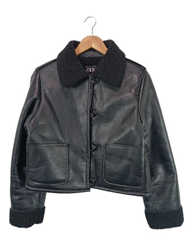 Zara giacca ecopelle donna - zara,