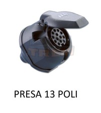 Presa corrente poli per - corrente,