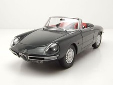 Modellino auto Alfa Romeo 1600 Duetto Spider 1966 grigio 1:18 Touring Modelcars