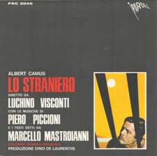 Piero Piccioni ‎– Lo Straniero