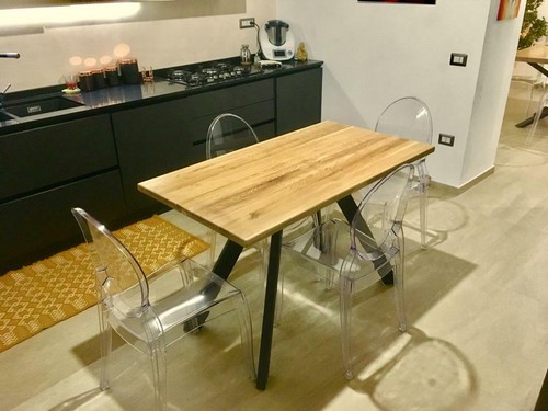 Tavolo rettangolare rovere - rettangolare,